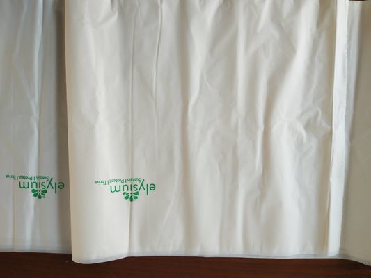 Sacos de lixo biodegradáveis orgânicos brancos 70 x 110/60 x 80 CM com impressão