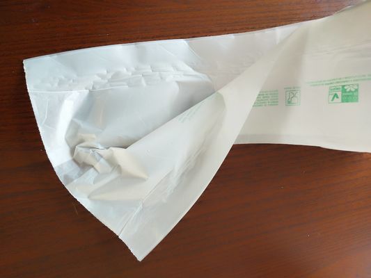 Tipo selado padrão dos sacos de mantimento da cor da natureza estrela plástica biodegradável do EN 13432