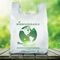 sacos de mantimento biodegradáveis transparentes biodegradáveis dos sacos de compras 20mic plásticos