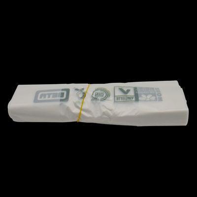 sacos de plástico biodegradáveis do amido de milho EN13432 dos sacos do produto de 15x46Cm