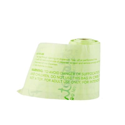 Waterproof 100% que o plástico biodegradável leva imprimir dos lados dos sacos 1 ou 2