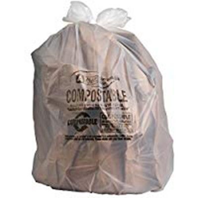 Sacos descartáveis biodegradáveis de Oilproof, sacos de plástico biodegradáveis para o desperdício de alimento
