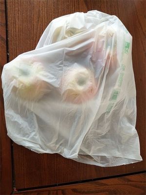 O vegetal biodegradável do OEM ensaca sacos biodegradáveis do produto 11mic
