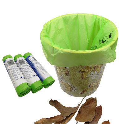 Sacos de lixo resistentes do adubo biodegradável de 100%